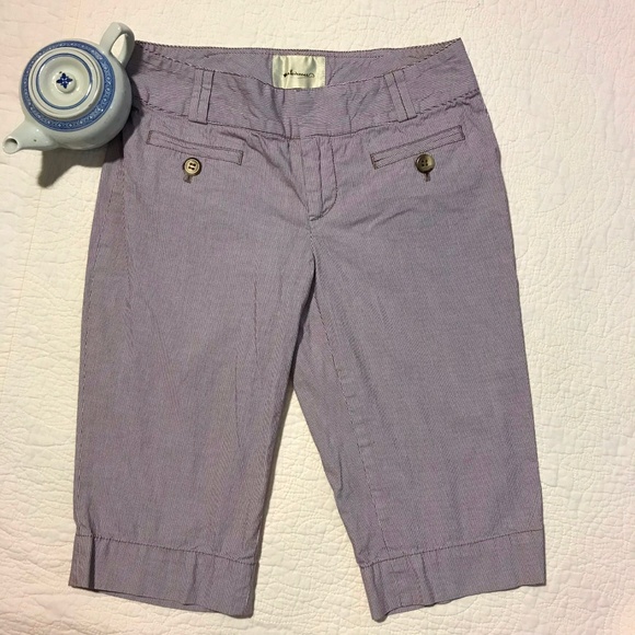 Anthropologie Elevenses Walking Shorts 0 Brownish - Picture 1 of 8